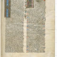 Médiathèque communautaire des Encres de Saint-Amand-les-Eaux. Summa quae vocatur catholicon. Jean de Gênes