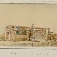 Archives et bibliothèque Abbeville. Halle au poisson à Cayeux-sur-Mer. St.V. 226.