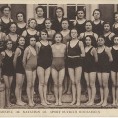 [Sport] Médiathèque La Grand'Plage de Roubaix. Club de natation. 1935. CP_A13_L5_S4_001.
