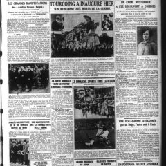 La Grand-Plage. L’Egalité de Roubaix-Tourcoing du 18 mai 1931. Journal de presse locale ancienne, 1895-1940.