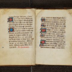 Médiathèque Louis Aragon de Calais. Livre d’heures de provenance champenoise. XVe siècle.