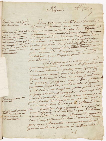 Bibliothèque de Laon. Histoire de la Ville de Laon de Jacques-François-Laurent Devisme. Manuscrit 751.
