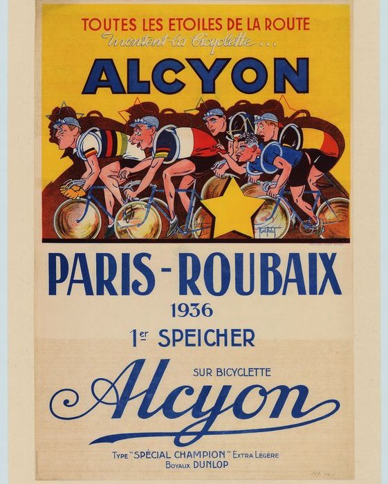 [Sport] Médiathèque La Grand'Plage de Roubaix. Alcyon : toutes les étoiles de la route. A28b001.