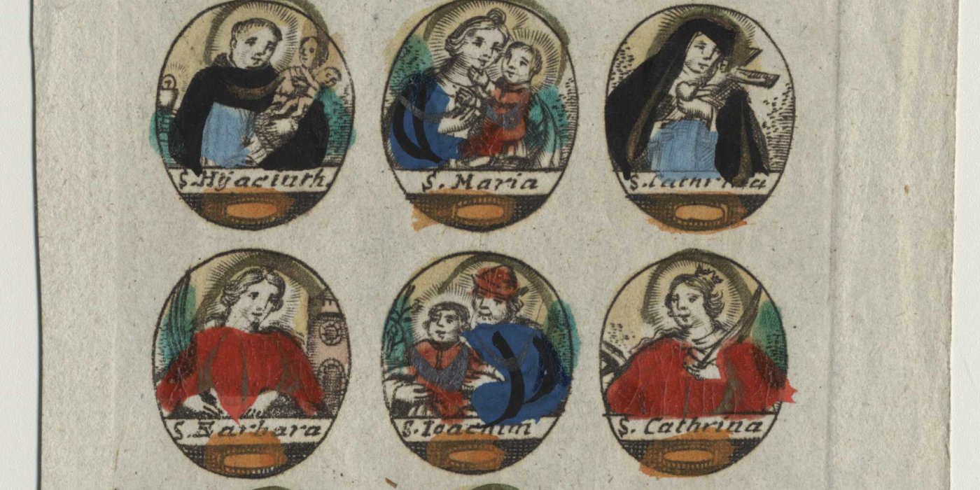 Archives de la Somme. Litanie de saints. 11FI623, 1J2414