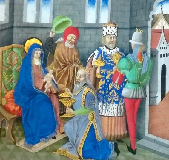 Archives et bibliothèque Abbeville. Évangéliaire de Saint-Vulfran. Manuscrit 370.