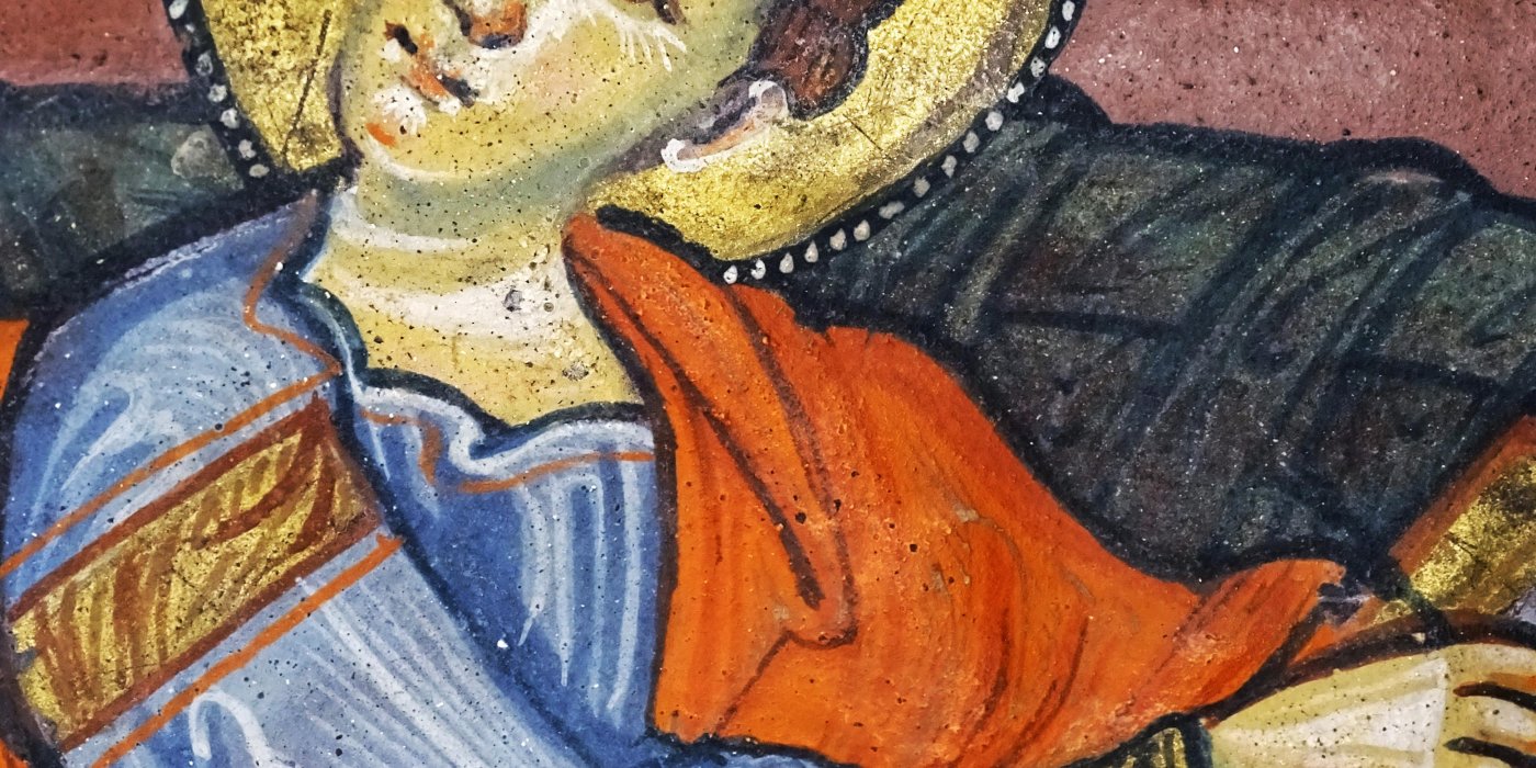 Archives et bibliothèque Abbeville. Évangiles de Saint-Riquier. Manuscrit 4.
